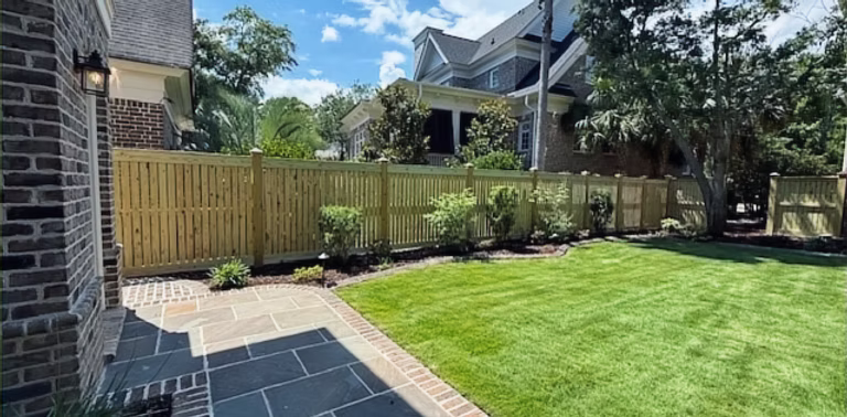 Charleston style fence project by Gifford Fence Co.